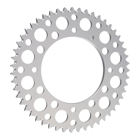 Renthal Rear Sprocket - Silver 51T Alloy 7075-T6 Grooved