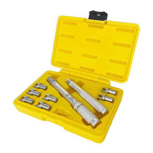 Excel Torque Wrench Set with 8 Adjustable Heads