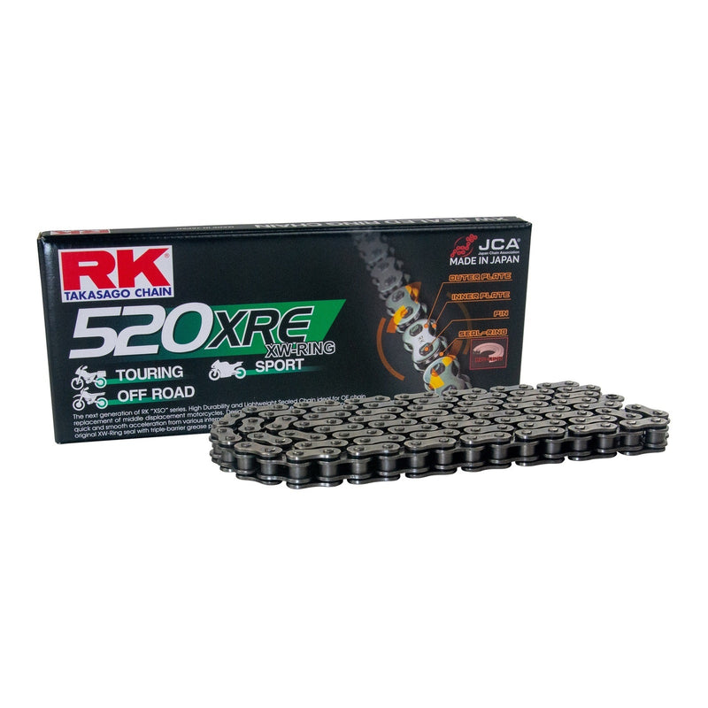 Load image into Gallery viewer, RK Chain 520XRE XW-Ring (124 Links)
