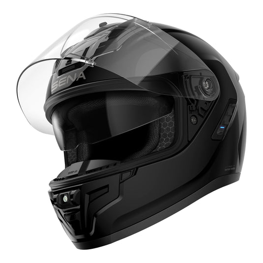 Sena Phantom ANC Smart Helmet with Mesh Comms - Gloss Black