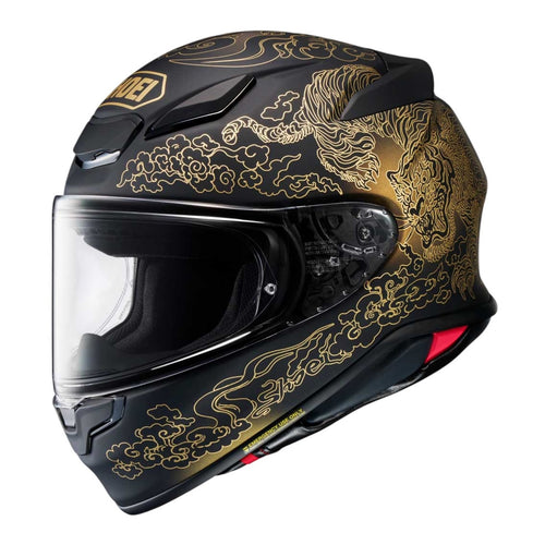 Shoei NXR2 Helmet Fearless - Black / Gold TC5