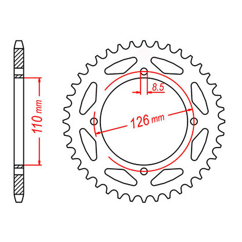 Load image into Gallery viewer, Sprocket Kit Kawasaki/SUZ KX/RM65 - 420MS 13/47
