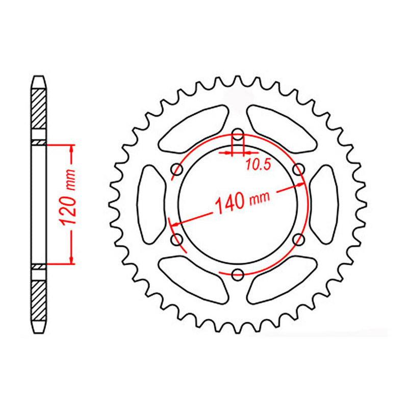 Load image into Gallery viewer, Sprocket Kit Kawasaki ZXR600 '95-'97 Gold - GB525XRE 15/40
