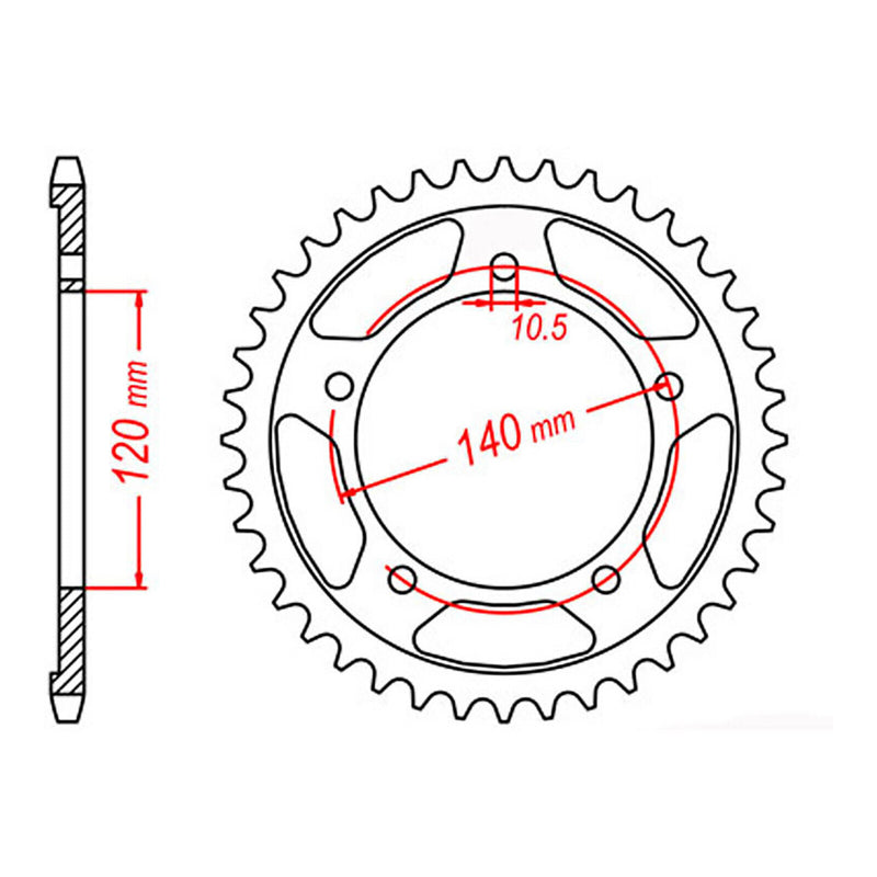 Load image into Gallery viewer, Sprocket Kit Suzuki GSF1250/S Bandit '07-'11 (recom) - 530ZXW 18/43

