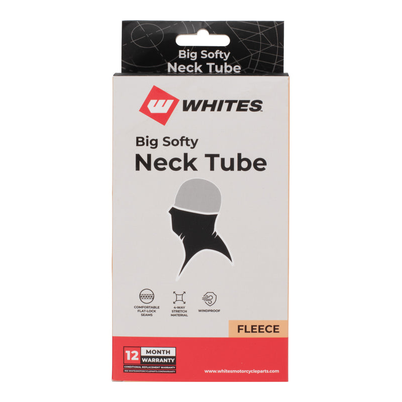 Load image into Gallery viewer, Whites Big Softy Microfiber Neck Tube - Black
