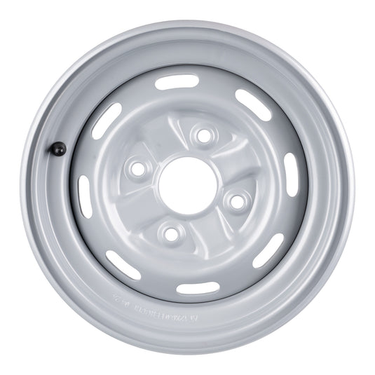 Whites ATV/UTV Steel Rim 12x6 Honda Front 4/110 +25 - Silver