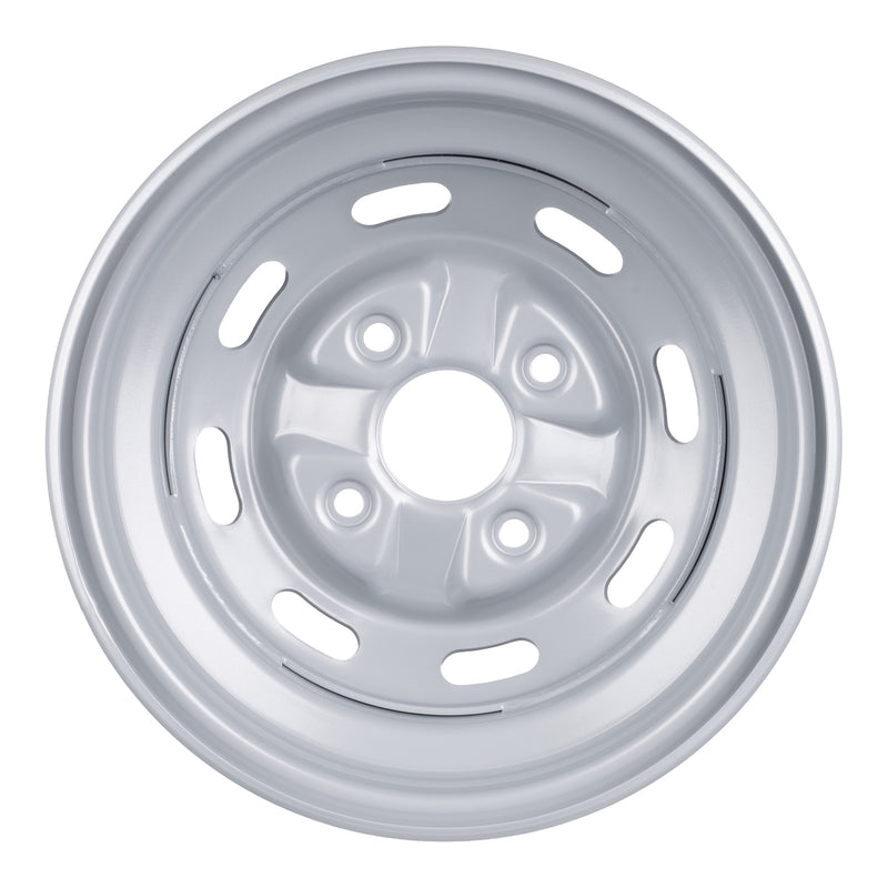 Load image into Gallery viewer, Whites ATV/UTV Steel Rim 12x7.5 Honda Rear 4/110 -21 - Silver
