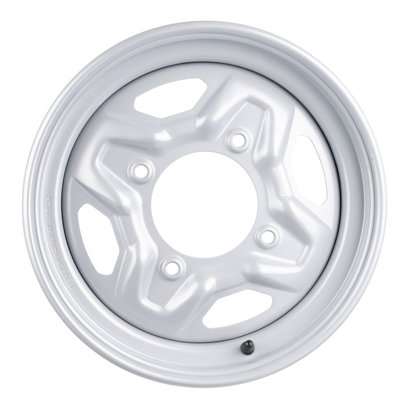 Load image into Gallery viewer, Whites ATV/UTV Steel Rim 14x6 Polaris Front 4/156 +40.2 - Silver
