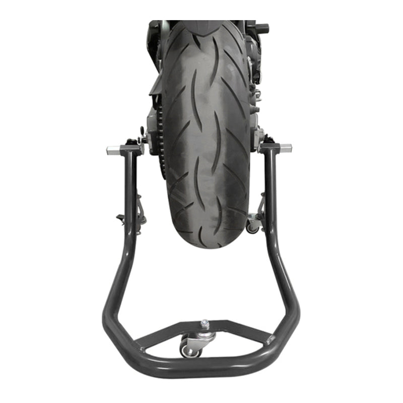 Load image into Gallery viewer, Whites Paddock Stand Rear - Dolly Type - with V-Hooks &amp; L-Pads
