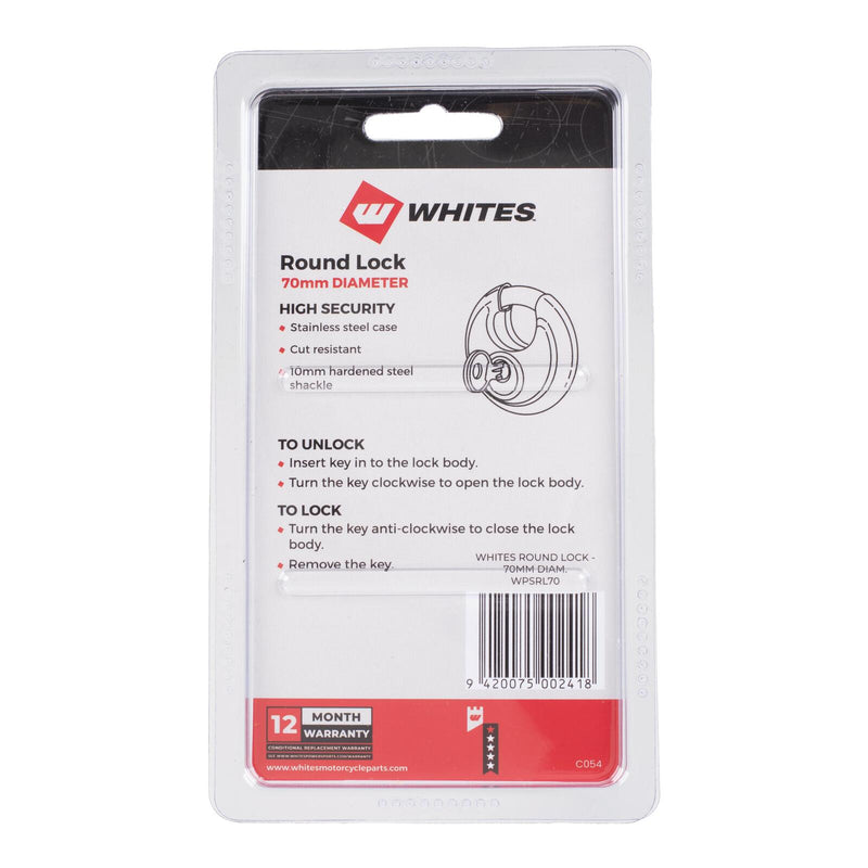 Load image into Gallery viewer, WMP Round Lock 70mm Diameter
