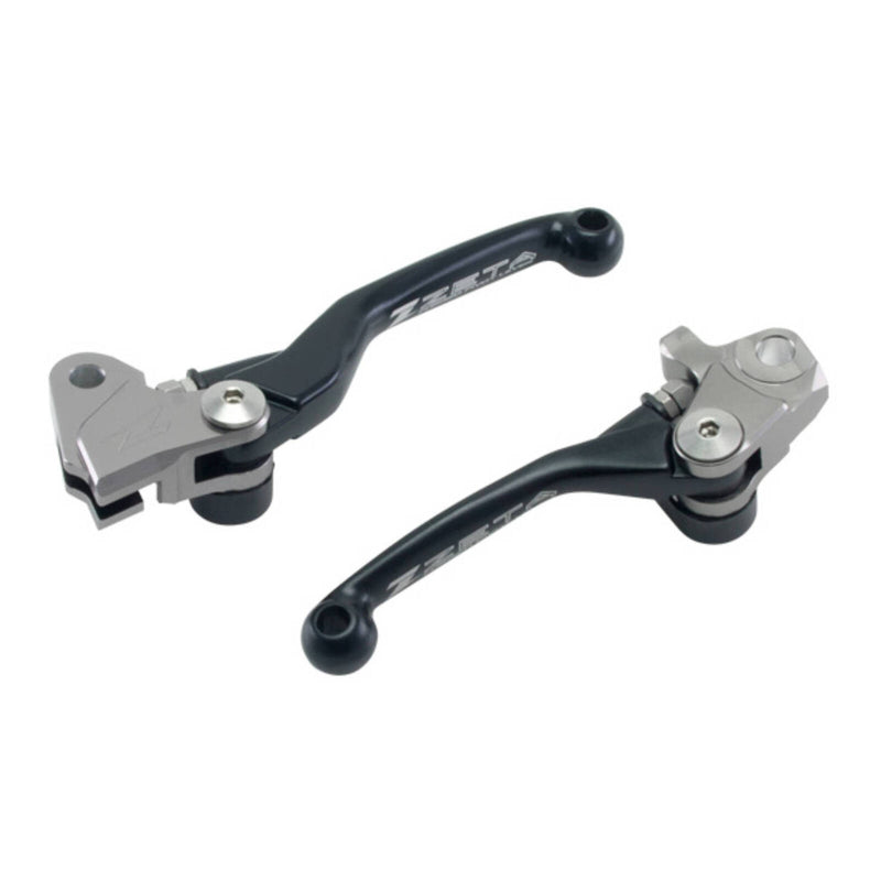 Load image into Gallery viewer, Zeta Pivot Lever Set FP - Kawasaki KX250F - Black
