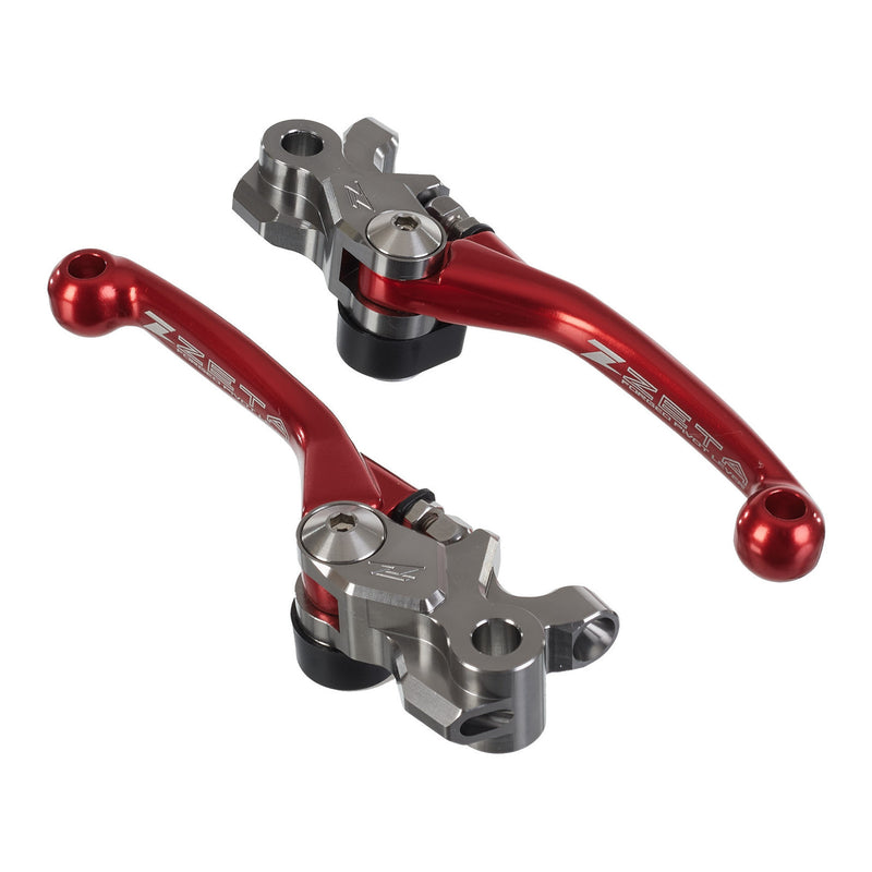 Load image into Gallery viewer, Zeta Pivot Lever Set FP Braketec - Red
