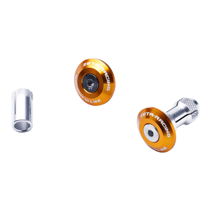 Load image into Gallery viewer, Zeta Bar End Plug Swivel 29mm 2pcs - Gold
