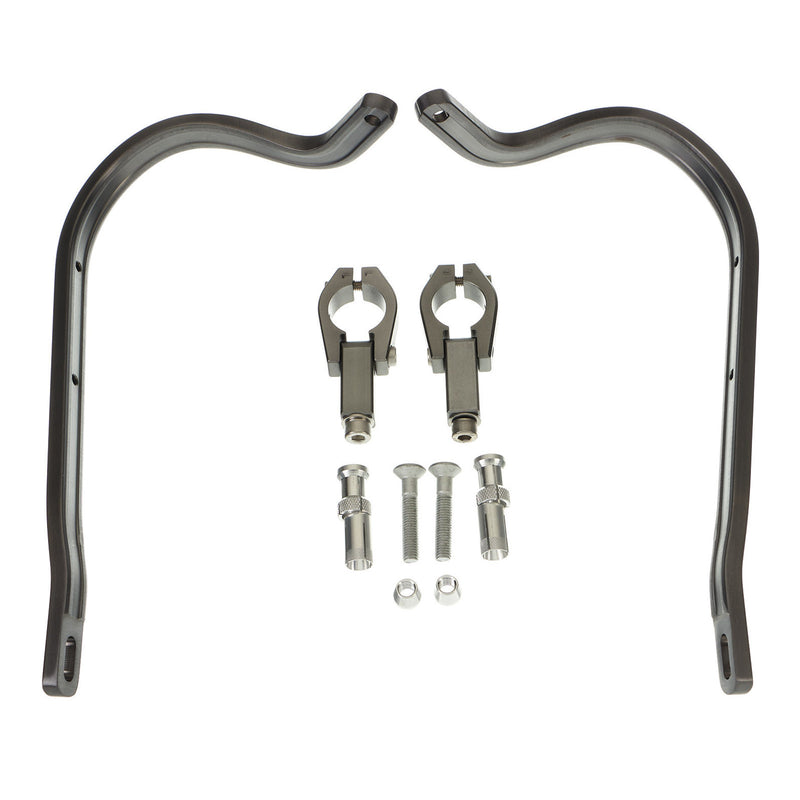 Load image into Gallery viewer, Zeta Armor Bended Hand Guard for 28.6mm Bar - Titanium Colour
