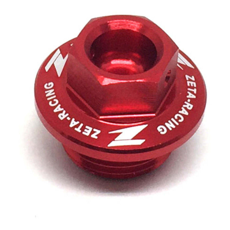 Load image into Gallery viewer, Zeta Oil Filler Plug Kawasaki KX250 '05-07, KX250/F, 450/F '04- Red
