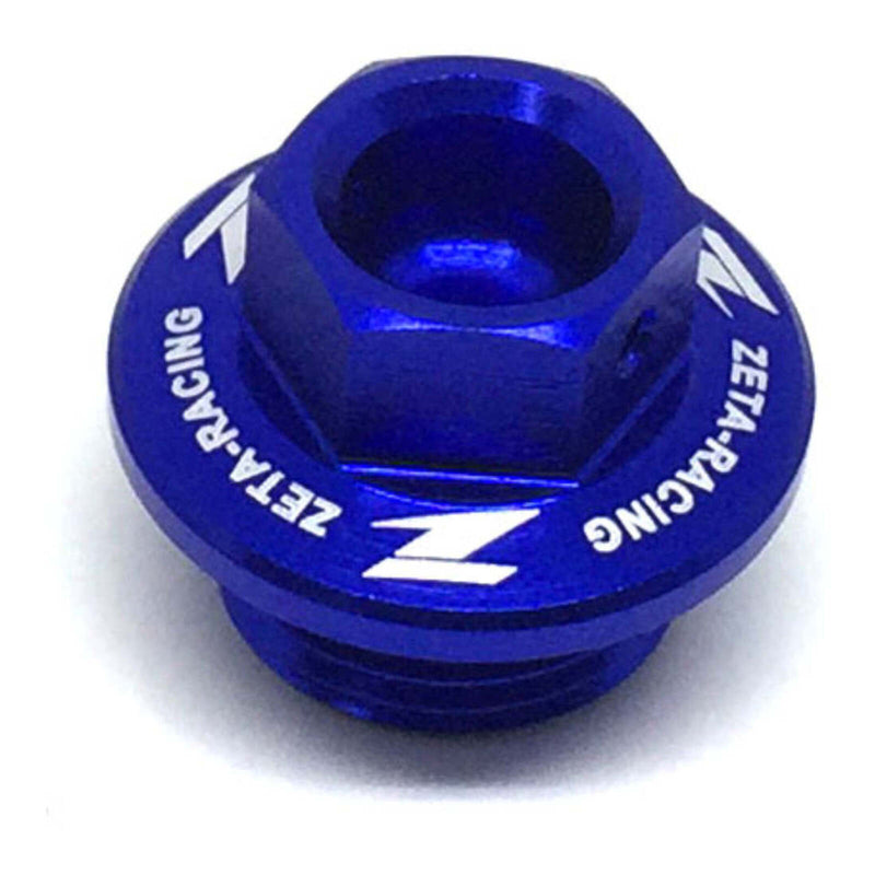 Load image into Gallery viewer, Zeta Oil Filler Plug Kawasaki KX250 '05-07, KX250/F, 450/F '04- Blue
