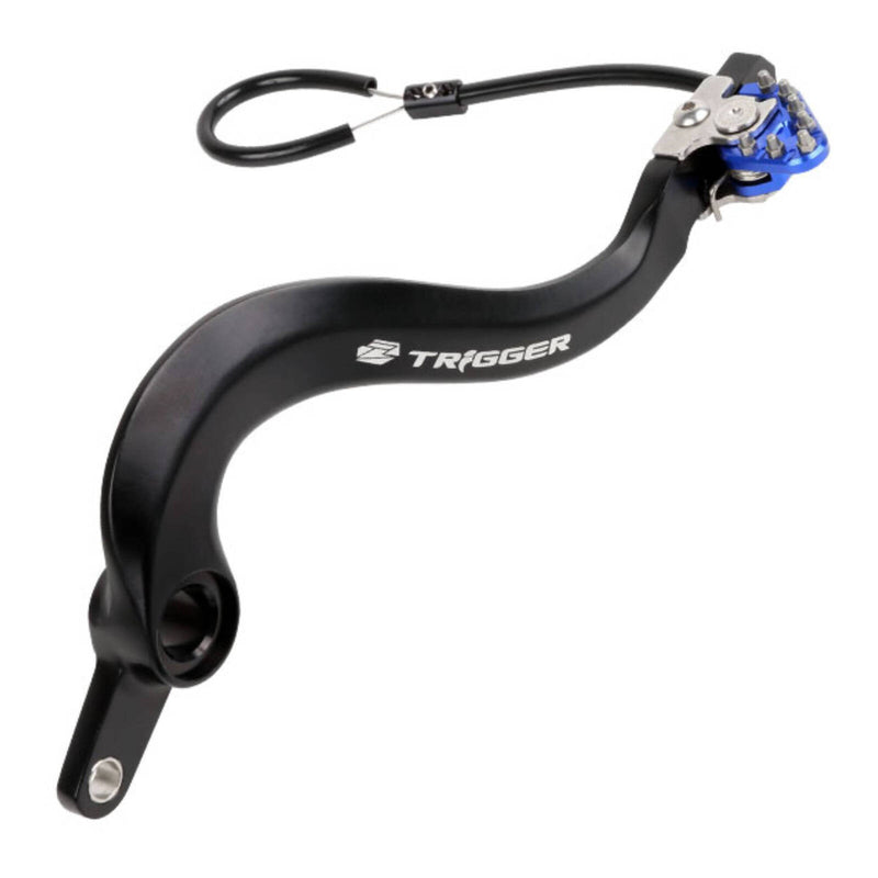Load image into Gallery viewer, Zeta Trigger Brake Pedal Yamaha YZ450F/WR450F Blue
