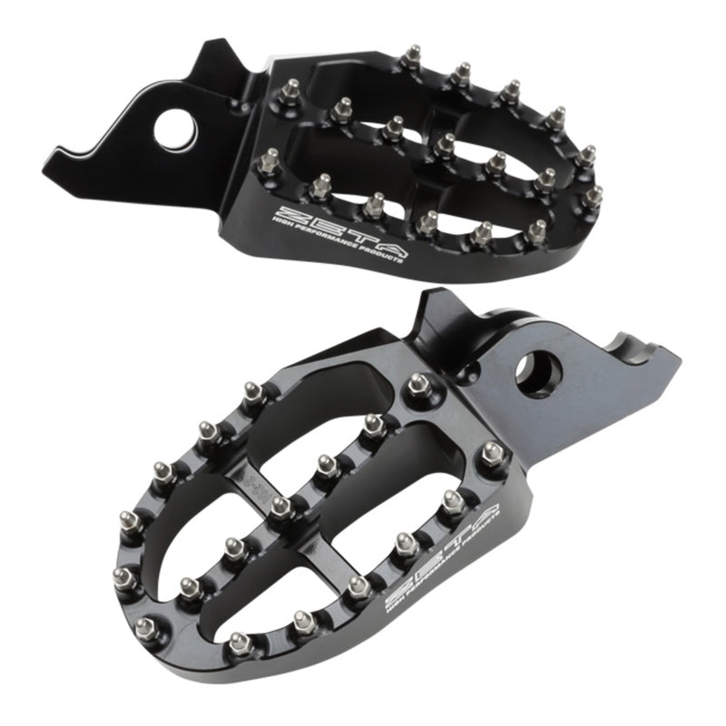 Load image into Gallery viewer, Zeta Aluminium Footpegs KX250F/450F - Black
