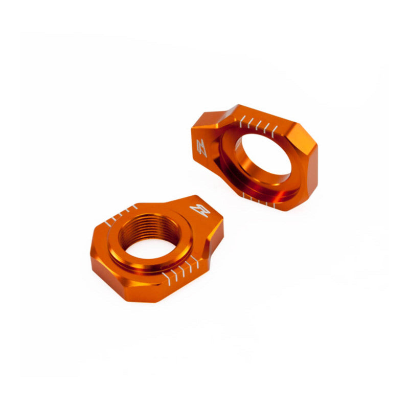 Load image into Gallery viewer, Zeta Rear Axle Block KTM SX/SXF '13- Orange
