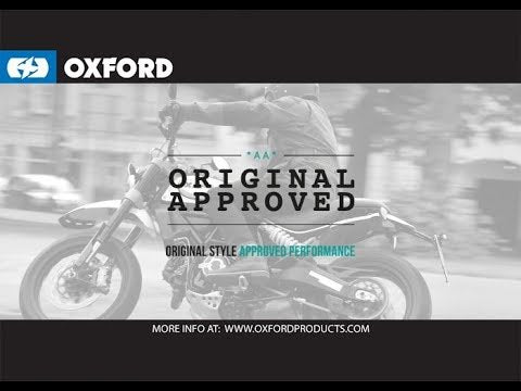 Load and play video in Gallery viewer, Oxford Original CE Armourlite Slim Jean - Black (Long - 34L)
