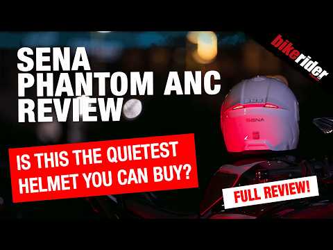 Load and play video in Gallery viewer, Sena Phantom ANC Smart Helmet with Mesh Comms - Gloss Black
