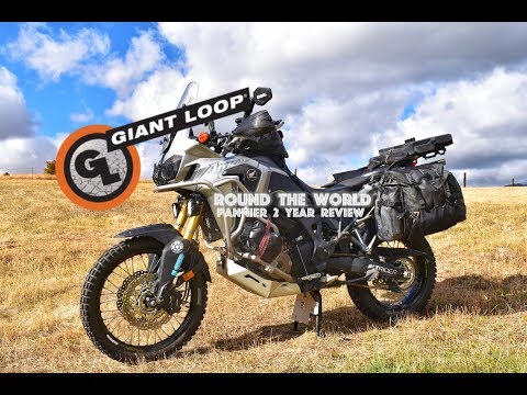 Load and play video in Gallery viewer, Giant Loop Round The World Panniers - Black
