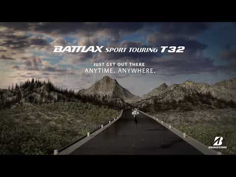 Load and play video in Gallery viewer, Bridgestone T32 160/60-18 Rear Tubeless Sport Touring Tyre (70W)
